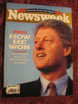 NEWSWEEK October 26 1992 Bill Clinton Presidential Election - £6.81 GBP