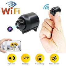 Mini WiFi Camera 1080P HD Night Vision Included Motion Sound Detector - £18.33 GBP