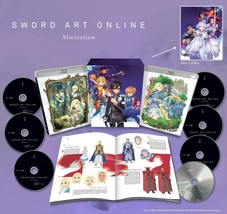 Sword Art Online Alicization Complete Anime Limited Edition Blu-ray Box Set SAO - £264.92 GBP