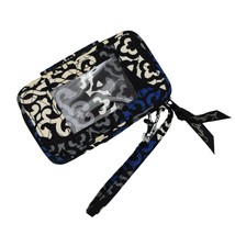 Vera Bradley Smartphone Wristlet Wallet Canterberry Cobalt Retired Pattern 2013 - £15.32 GBP