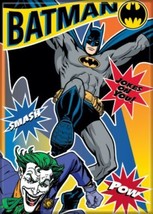 DC Comics Batman and Joker Jokes On You Comic Art Refrigerator Magnet NEW UNUSED - £3.98 GBP