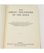 Great Doctrines Of The Bible 1912 Rev. William Evans Hardcover Religion VG+ - £19.34 GBP