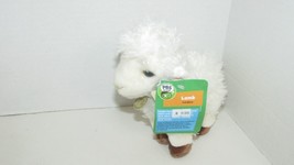 Aurora Miyoni PBS Kids Plush lamb sheep cream stuffed animal w/ tags brown feet - £7.92 GBP