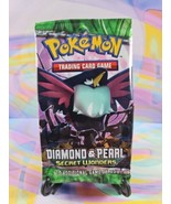 Pokemon TCG Diamond &amp; Pearl Secret Wonders Empty Booster Pack  | Honchkr... - £6.57 GBP