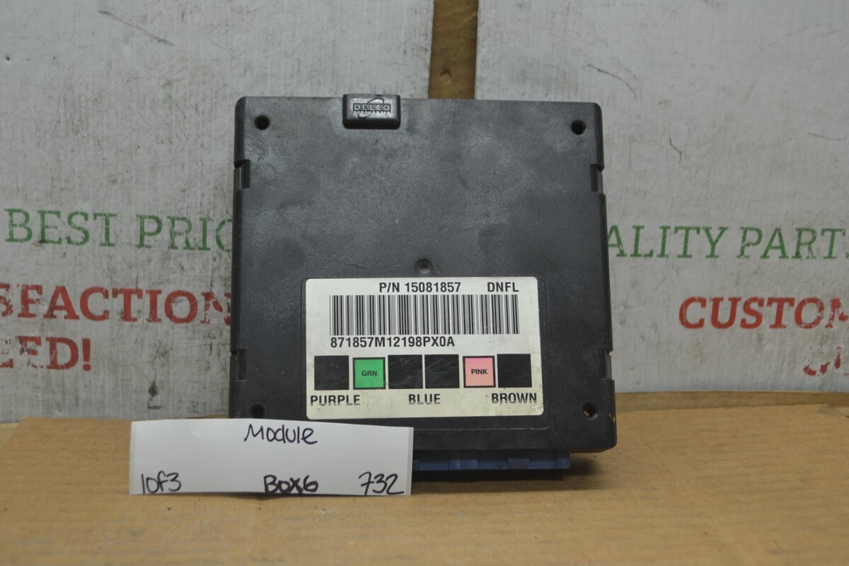 2002 Chevrolet Tahoe Yukon Body Control BCM OEM 15081857 Module 732-10F3... - $28.41