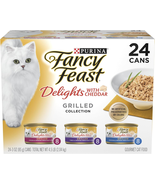Purina  Gravy Wet Cat Food Variety Pack, Delights with Cheddar Grill - €41,00 EUR
