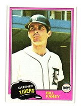 1981 Topps Traded #760 Bill Fahey Detroit Tigers - £1.57 GBP