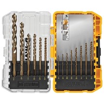 DEWALT Cobalt Alloy Steel Drill Bit Set with Pilot Point, 14-Piece (DWA1... - $40.54+