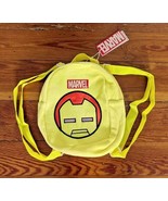 Marvel Iron Man Yellow Plush Small Backpack Bag disney miniso ironman kids - £15.86 GBP