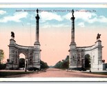 Smith Monument Fairmount Park Philadelphia Pennsylvania UNP WB Postcard N20 - $1.93
