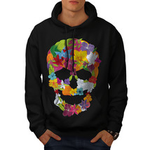 Wellcoda Flower Peace Death Tattoo Mens Hoodie - $37.38+