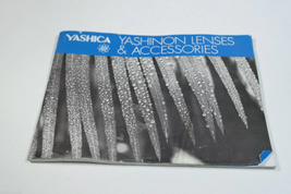 Yashica Yashinon photo lenses and accessories vintage catalog  - $11.95