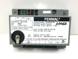 FENWAL 35-605500-001 Automatic Ignition System Control Module used #D346A - £85.21 GBP
