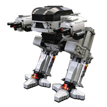 Mecha Building Blocks Set for RoboCop UCS scale ED-209 Bricks Toy Collectibles - £94.47 GBP