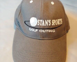 Stans Sports Golf Outing Hoboken NJ Hat Baseball Cap Gray Adjustable - $14.80