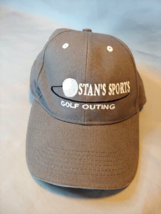 Stans Sports Golf Outing Hoboken NJ Hat Baseball Cap Gray Adjustable - £11.83 GBP