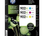 HP 902XL High-Yield Cyan, Magenta, Yellow Ink Cartridge, 3/Pk Exp 12/2025 - £54.37 GBP
