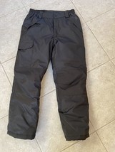 U.s. polo assocation snow pants boys size 10/12 Black - $19.80