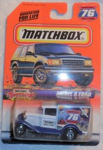  Matchbox 1999 &quot;Model A Ford&quot; Special 76 Edition Mint On Sealed Card - $3.50