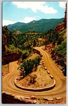 Drive to Cave of the Winds Manitou Springs CO UNP Unused Chrome Postcard K2 - £2.41 GBP