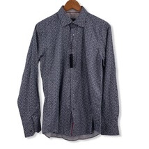 Bugatchi Button Front Collared Shirt New Small - £19.53 GBP