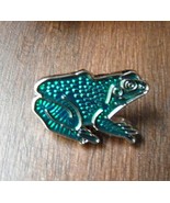 FROG AMPHIBIAN LAPEL PIN BADGE 7/8 INCHES - £4.21 GBP