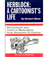 HERBLOCK: A Cartoonist&#39;s Life by Herbert Block ~ HC/DJ 1st Ed. 1993 - £7.83 GBP