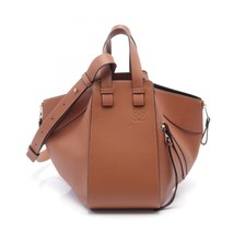 Loewe Hammock Small Leather Handbag Women Brown One Size - $2,198.30