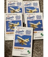 5 Vintage Legends Of The Air Wooden Aircraft Model Airplane Kit 402 403 ... - $33.88 CAD