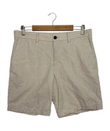 Banana Republic Aiden Shorts Mens 33 Linen Casual Chino Lightweight Prep... - €18,68 EUR
