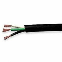 4/3 Wire Cord SOOW , Rubber Coated, 4 Gauge, 3 Conductor, 600V UNDER 25&#39; - $5.00