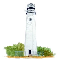 Gray&#39;s Harbor Lighthouse Vinyl Decal Sticker Truck Boat Car Tumbler Cooler Cup - £5.49 GBP+