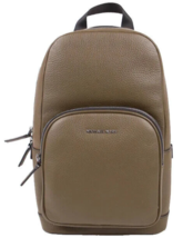 Michael Kors Commuter Slingpack Olive Leather 37S1LCOY1L NWT $368 Retail FS - £95.18 GBP