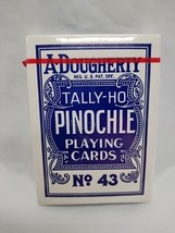 A Dougherty Tally-Ho Pinochle Playing Cards No 43 Deck Sealed - £10.88 GBP