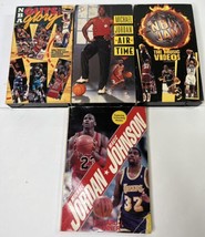 Michael Jordan NBAJam Michael Jordan Magic Johnson Book VHS Lot - £19.27 GBP