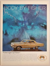 1963 Print Ad Body by Fisher '63 Chevrolet 4-Door Cars - $11.56