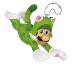 Tomy Super Mario 3D World Danglers Keychain (Cat Luigi) - £11.40 GBP