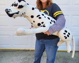 Melissa Doug Life Size Plush Dalmatian Dog #2110 33&quot; long Good condition - $49.49