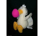 9&quot; VINTAGE 1994 WHITE BIRD ANIMAL CRACKERS 24K SPECIAL EFFECTS STUFFED P... - $28.50