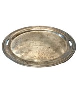 Gorham Vintage 1928 Trophy Electroplated Silver Tray 22 In With Embellis... - £158.03 GBP