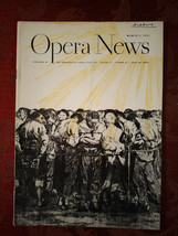 METROPOLITAN OPERA NEWS Magazine March 5 1951 Beethoven Fidelio - £11.24 GBP