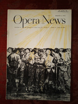 METROPOLITAN OPERA NEWS Magazine March 5 1951 Beethoven Fidelio - £11.29 GBP