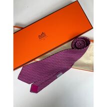 Men’s Hermes Snail Tie REF: 605823 IA | No Box - $137.08 CAD