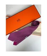 Men’s Hermes Snail Tie REF: 605823 IA | No Box - $137.08 CAD