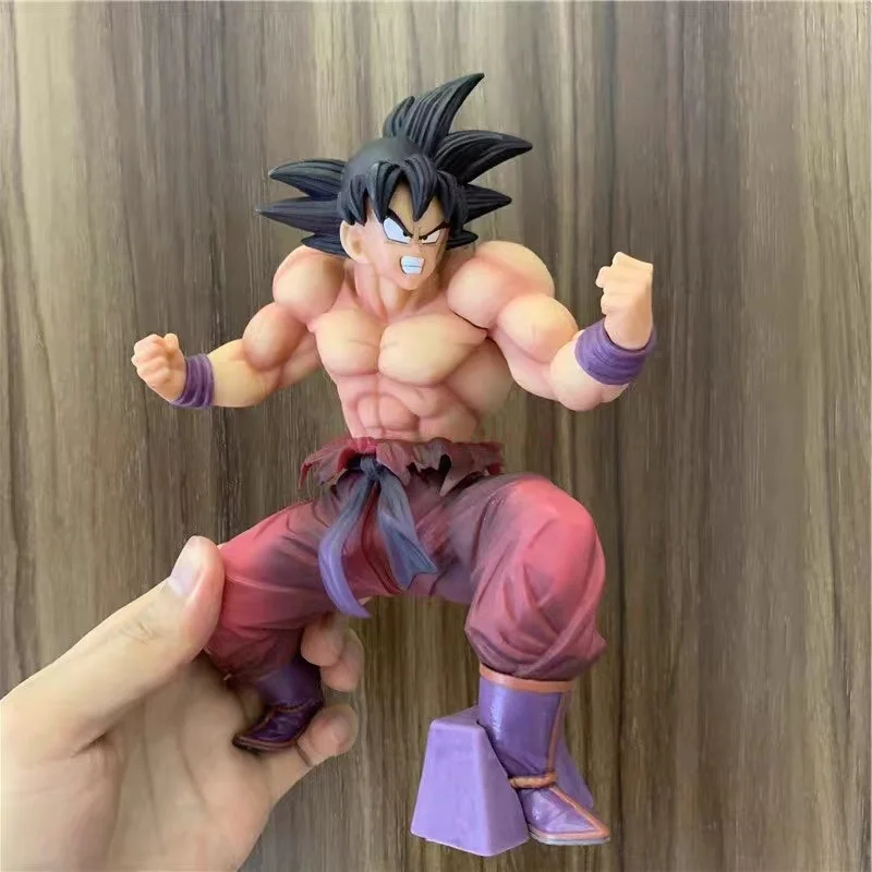 Hot Dragon Ball Z Son Goku Figure Kaioken Kakarot 20cm Anime Action Figurine Pvc - £23.32 GBP+