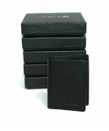 Joe&#39;s Jeans Men&#39;s Lambskin Leather RFID Trifold Wallets Black, Brown &amp; C... - $32.91 CAD