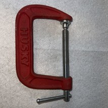 Red Husky 3&quot; C Clamp Vintage - $9.41