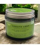 Trader Joes 11.28 oz Soy Wax Beeswax Large 2 Wick Candle TOMATO LEAF New... - €51,86 EUR
