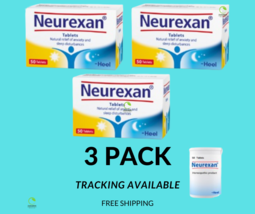 Neurexan Heel 50 Tab Insomnia Restless Sleep Over-active Mind Solution 3 PACK - £35.51 GBP