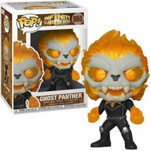 Marvel Infinity Warps Ghost Panther w Flames Vinyl POP Figure Toy #860 F... - £11.37 GBP